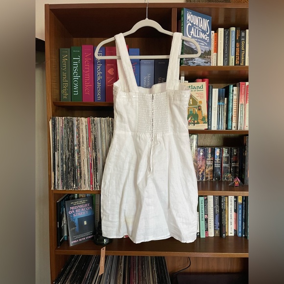 Reformation Elana 100% Linen Dress | Size 6 - Picture 8 of 11